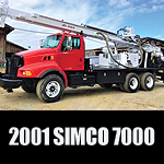 used drilling rig for sale simco 7000