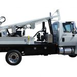 truck for water well drilling