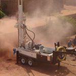 drilling rig for water, groundwater well drilling