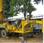 water well drilling south america customer