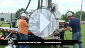 video water well drilling rig
