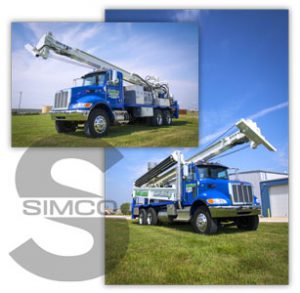 simco 7000 water well drilling rig
