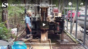 water well drilling in small spaces
