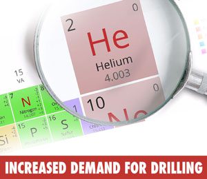 gas helium drilling equipment