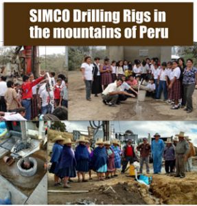 philanthropic water well drilling operation