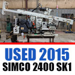 used geotech drill rig simco