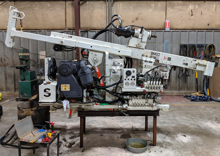 used drilling rig mount sk-1