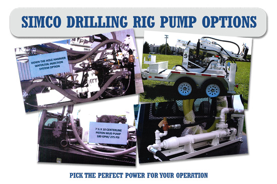 pump options on drilling rigs