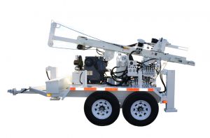 simco 2400 sk1 trailer mounted drilling rig