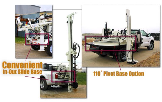 drill rig with slide base