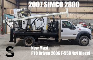 used simco 2800 dril rig
